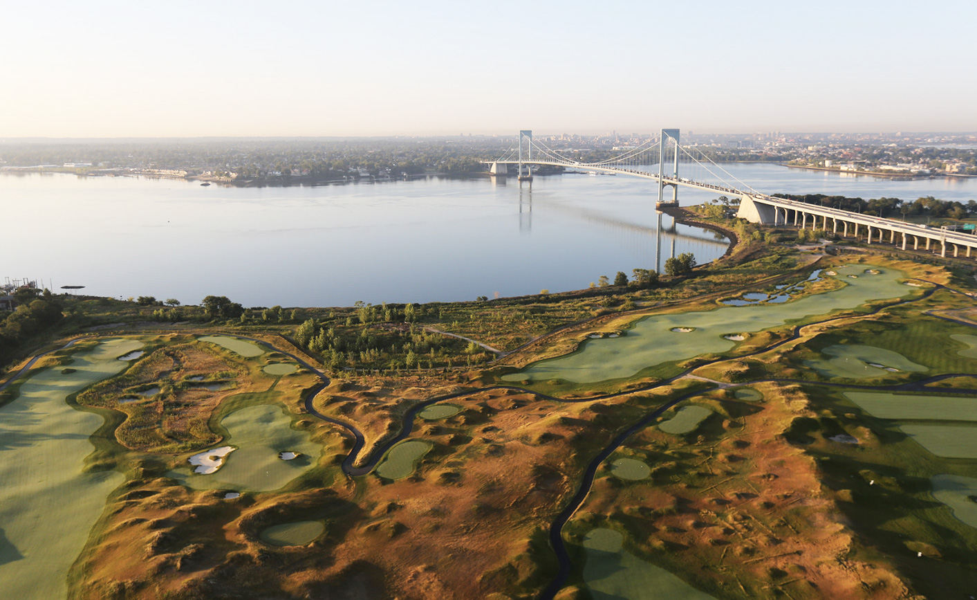 Ferry Point Golf Course 1 1 - Ferry Point Park Golf Course Cover Layer Material Project by MFM Contracting Corp