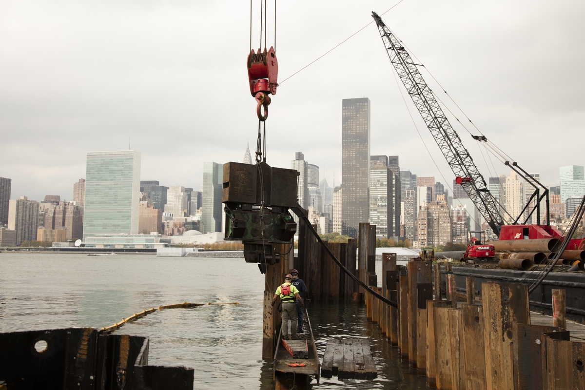 Pier Construction 44th Drive/East River Long Island-MFM Contracting Corp 0172