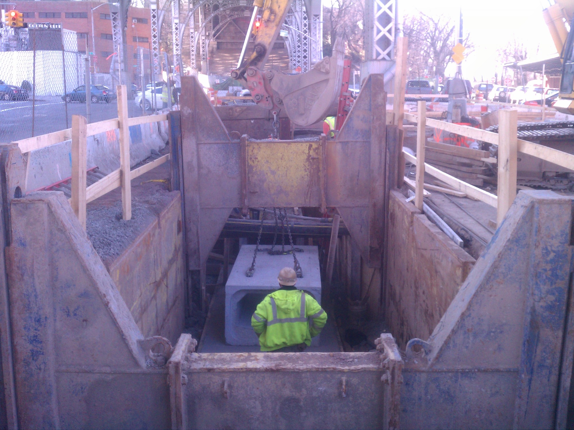 Columbia 12th Ave Sewer 2 -12th Avenue Storm Sewer Project -construction by MFM Contracting Corp New York